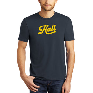 Hail Script AA Triblend T-Shirt - Tri-Indigo