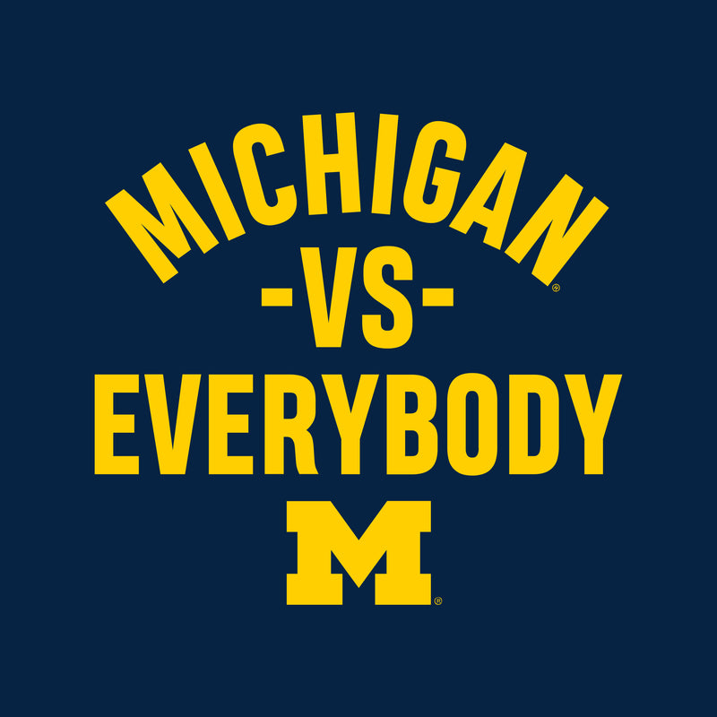 Michigan Vs Everybody Hoodie - Navy