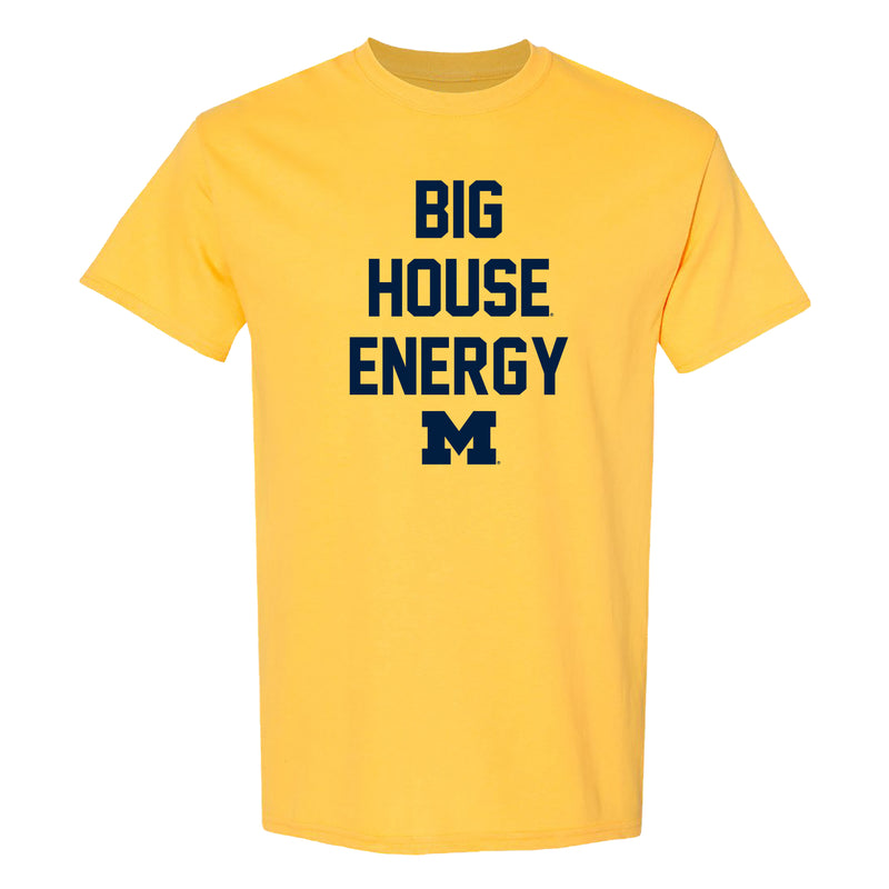 Michigan Big House Energy T-Shirt - Daisy