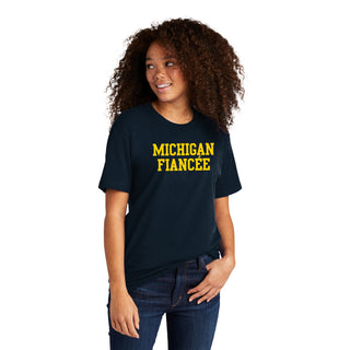 Michigan Fiancee NLA T-Shirt - Midnight Navy