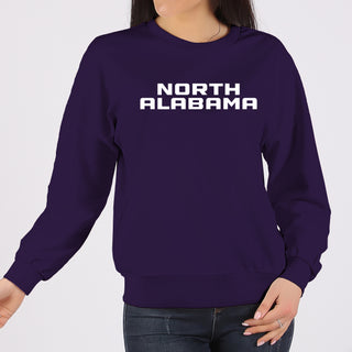 North Alabama Basic Block Crewneck - Purple