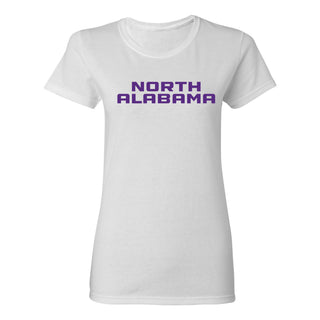 North Alabama Basic Block Women's T-Shirt - White