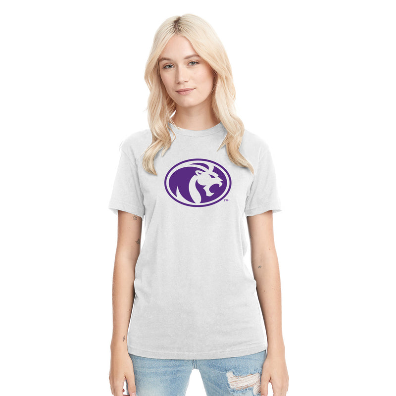 North Alabama Primary Logo Triblend T-Shirt - Heather White