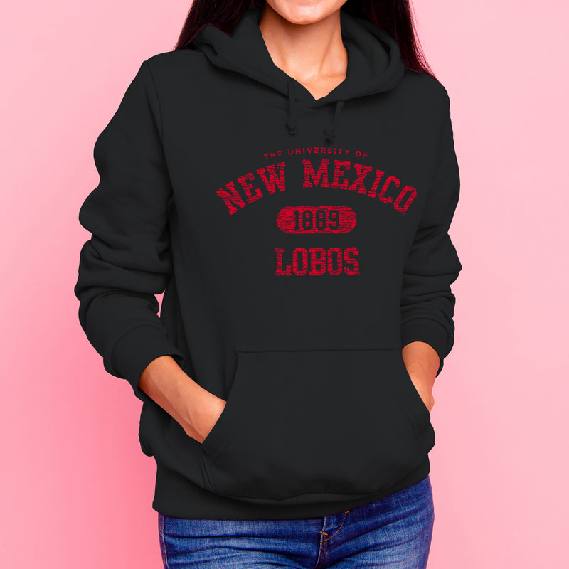New Mexico Athletic Arch Hoodie - Black