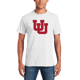 Utah Utes Primary Logo T-Shirt - White