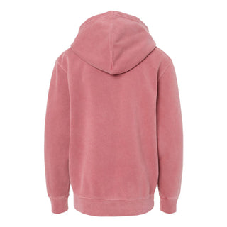 Virginia LOCAL Youth Midweight Pigment-Dyed Hoodie - Pigment Maroon