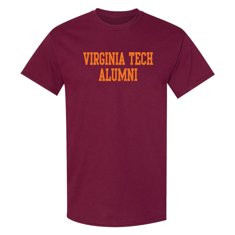 Virginia Tech Basic Block Alumni T-Shirt - Maroon