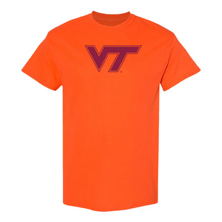 Virginia Tech Primary Logo T-Shirt - Orange