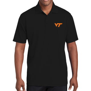 Virginia Tech Primary Logo LC Polo - Black