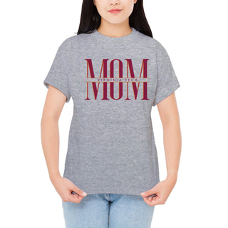 Virginia Tech Classic Mom T-Shirt - Sport Grey