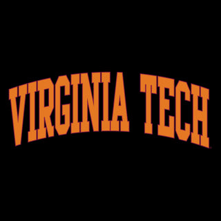 Virginia Tech Mega Arch T-Shirt - Black