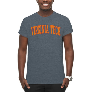 Virginia Tech Mega Arch T-Shirt - Dark Heather
