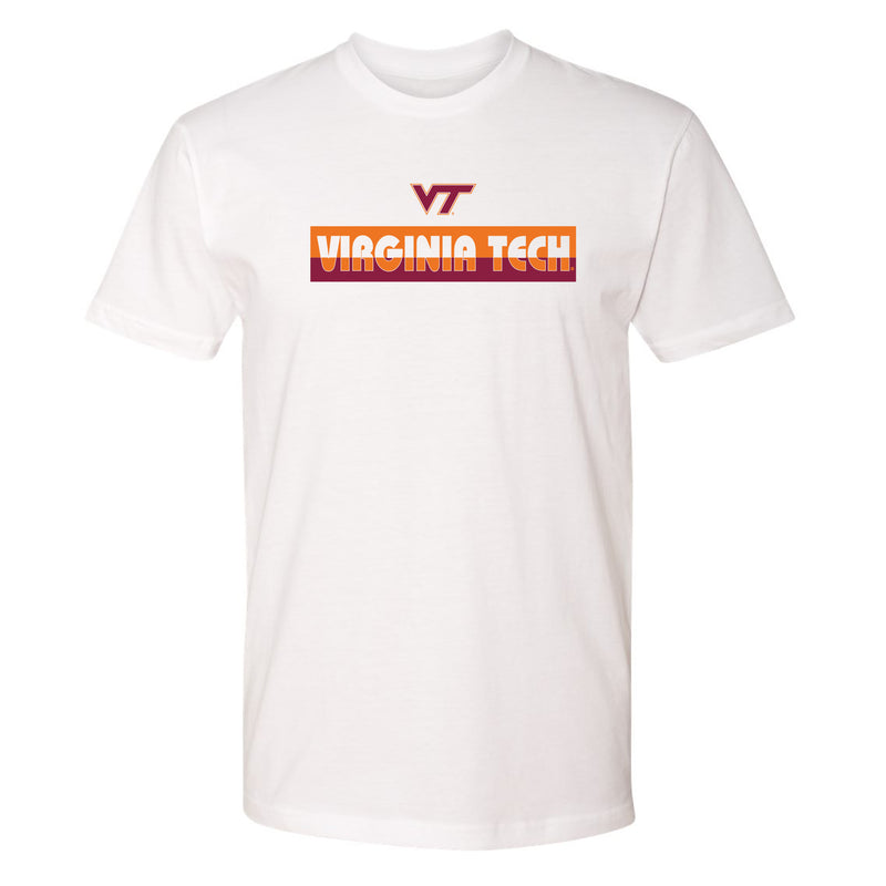 Virginia Tech Split Bar NLA T-Shirt - White