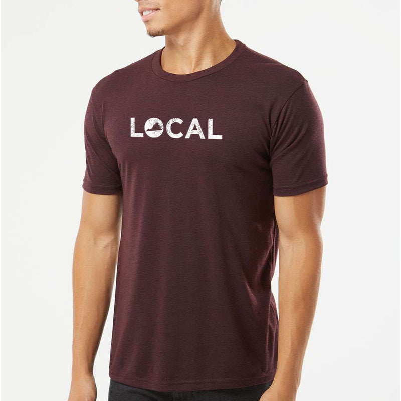 Virginia LOCAL NLA Triblend T-Shirt - Cardinal Black