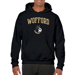 Wofford College Terriers Arch Logo Hoodie - Black