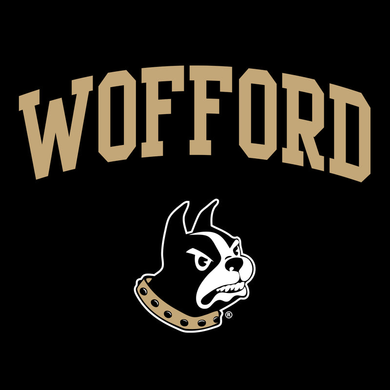 Wofford College Terriers Arch Logo Youth T Shirt - Black