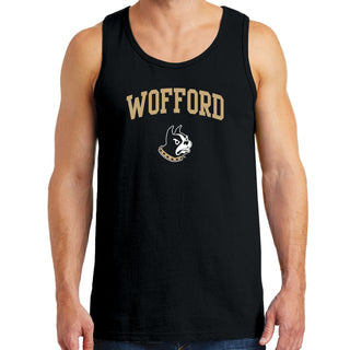 Wofford College Terriers Arch Logo Tank Top - Black