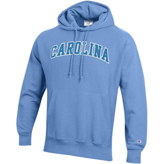 Champion UNC Carolina Applique RW Hoodie - Light Blue