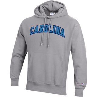 Champion UNC Carolina Applique RW Hoodie - Oxford Grey