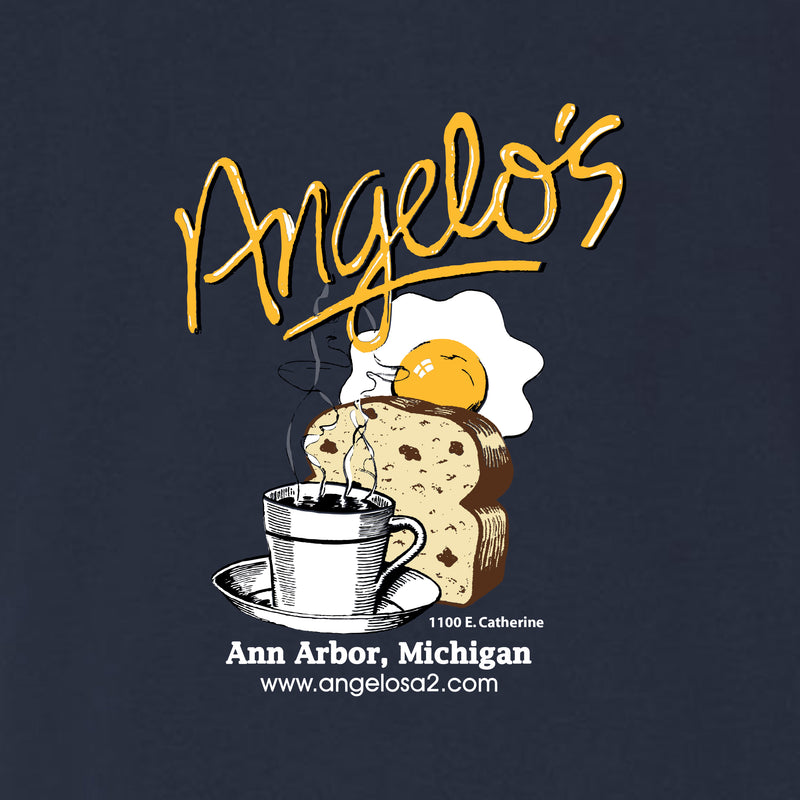 Made in AA - Angelos Triblend T-Shirt - Solid Navy