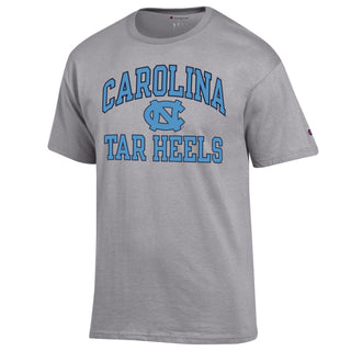 Champion Carolina Arch Over Tar Heels Basic T-Shirt - Oxford Grey