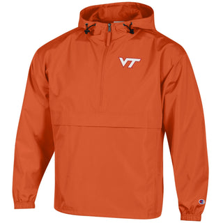 Virginia Tech Rain Pullover - Orange