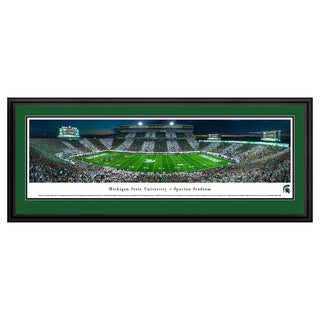 Michigan State Spartans Football Stripe Panorama