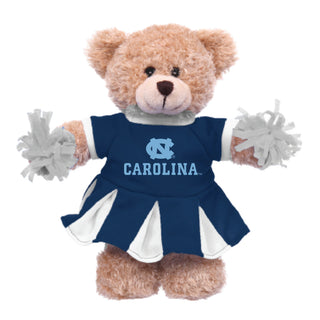 UNC Cheerleader Plush - Tan Bear