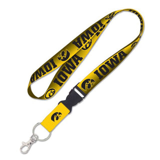 Iowa Hawkeyes Lanyard w/detachable buckle 1"