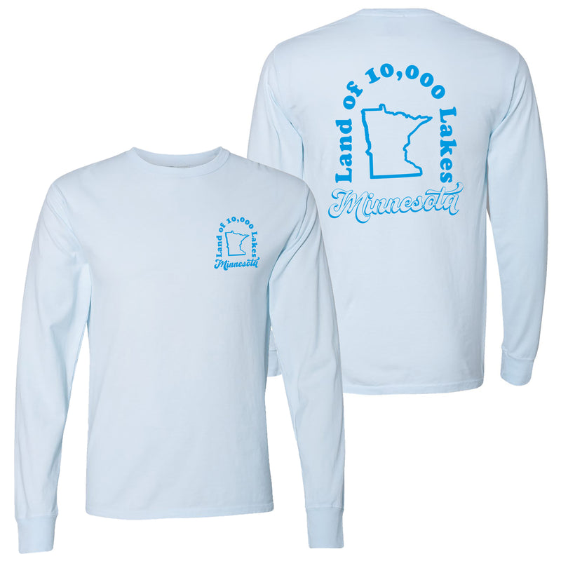 MN 10000 Lakes CW Long Sleeve - Soothing Blue