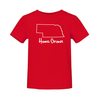 Nebraska Home Grown Infant T-Shirt - Red