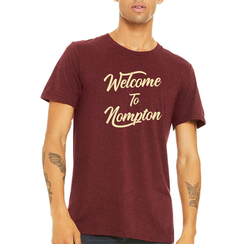 NOR Welcome Canvas T-Shirt - Cardinal Triblend