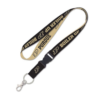 Purdue Boilermakers Lanyard w/detachable buckle 1"