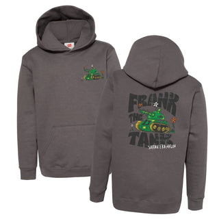 Sarah Franklin Frank the Tank Youth Hoodie - Smoke Grey