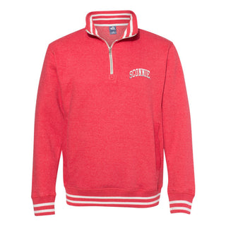 Sconnie Relay Fleece 1/4 Zip - Red