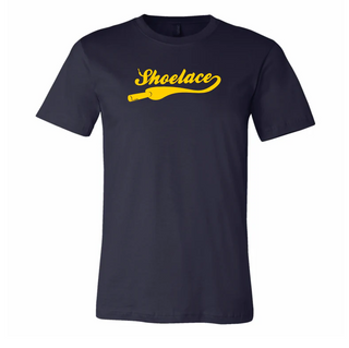 Shoelace Triblend T-Shirt - Navy