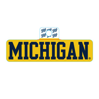 BLUE84 MICHIGAN SOPHOMORE MASCOT DECAL