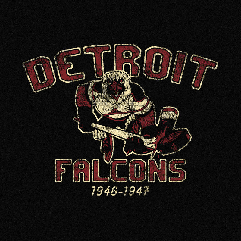 UGP Classics Detroit Falcons Canvas Triblend - Solid Black