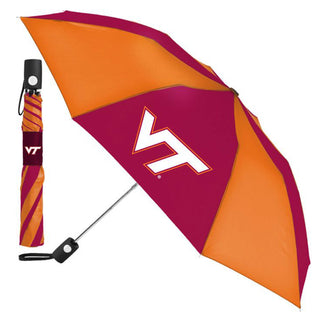 Virginia Tech Hokies Auto Folding Umbrella