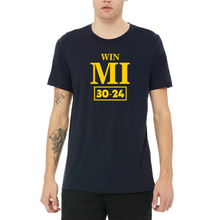 Win MI - Navy Triblend