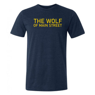 Danny Wolf - The Wolf of Main Street Triblend T-Shirt - Solid Navy