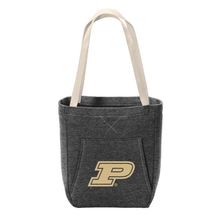 Purdue Motion P Core Fleece Sweatshirt Tote - Dark Heather Grey