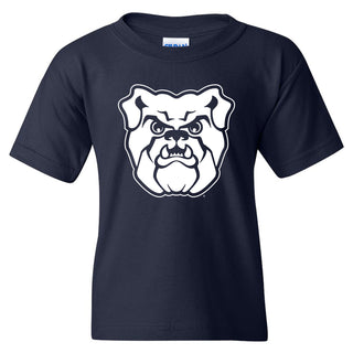 Butler University Bulldog Logo Youth Short Sleeve T Shirt - Navy