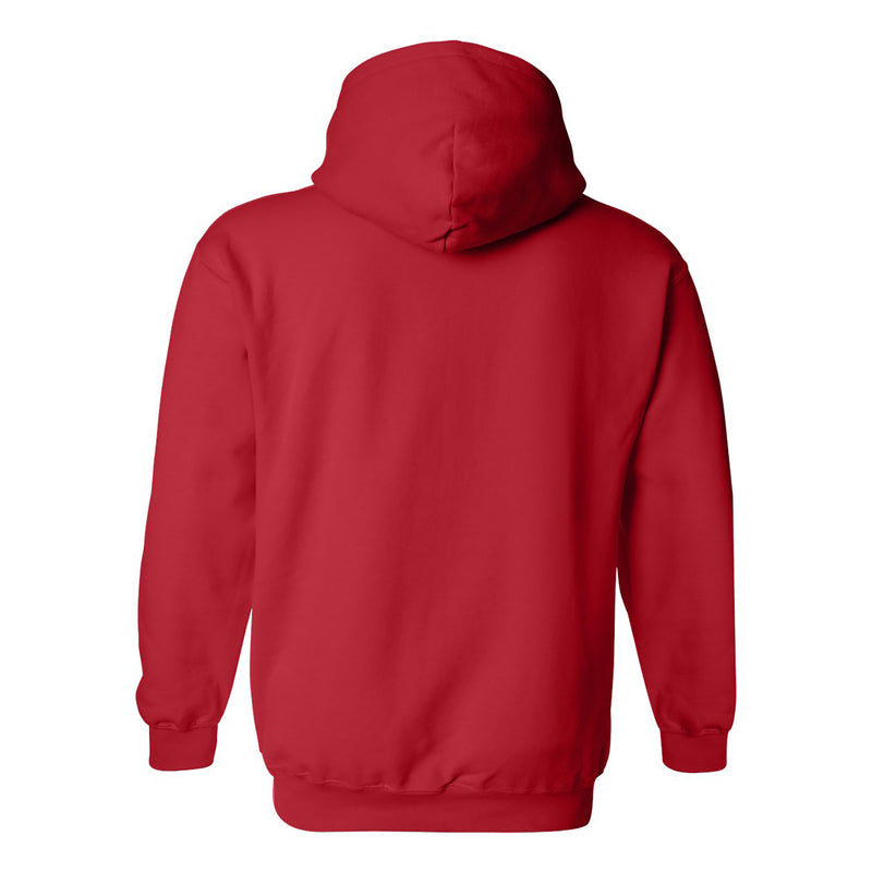 Radford University Highlanders Arch Logo Heavy Blend Hoodie - Red