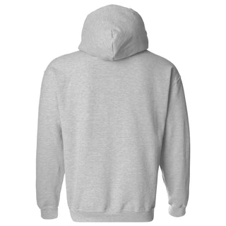 MSU Plaid Circle Hoodie - Sport Grey