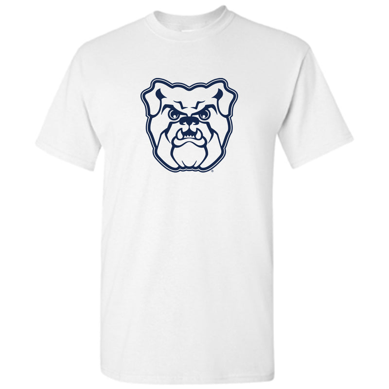 Butler University Bulldog Logo Short Sleeve T Shirt - White