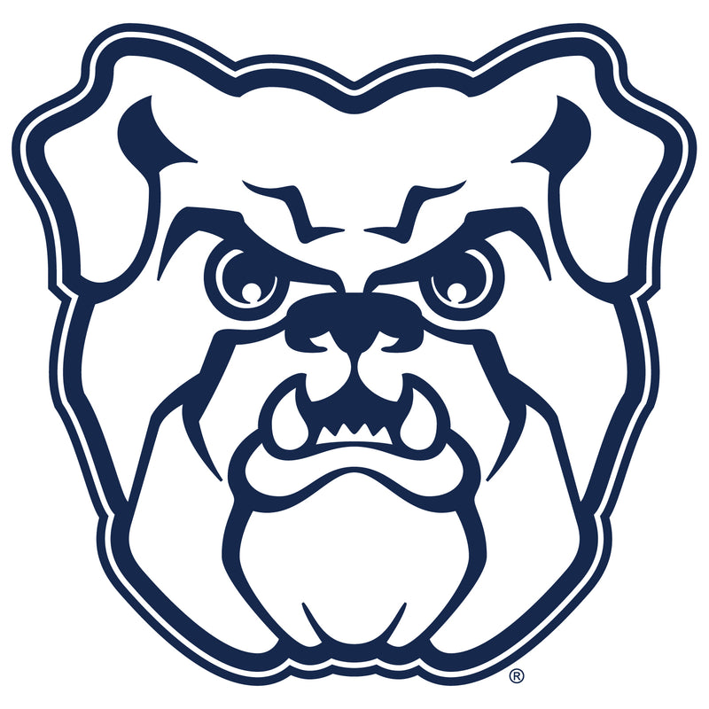 Butler University Bulldog Logo Short Sleeve T Shirt - White