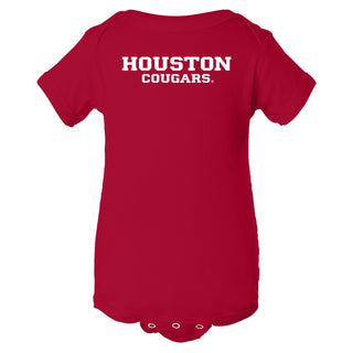 University of Houston Cougars Basic Block Creeper - Red