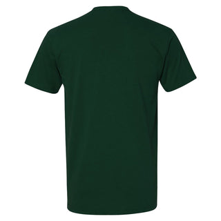 Michigan State University Spartans Basketball Rezzed - Premium Cotton Tee - Forest