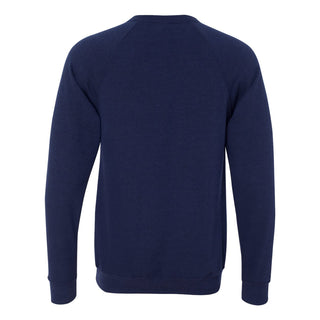 Saturday in Ann Arbor Michigan Sponge Fleece Crewneck - Navy Triblend